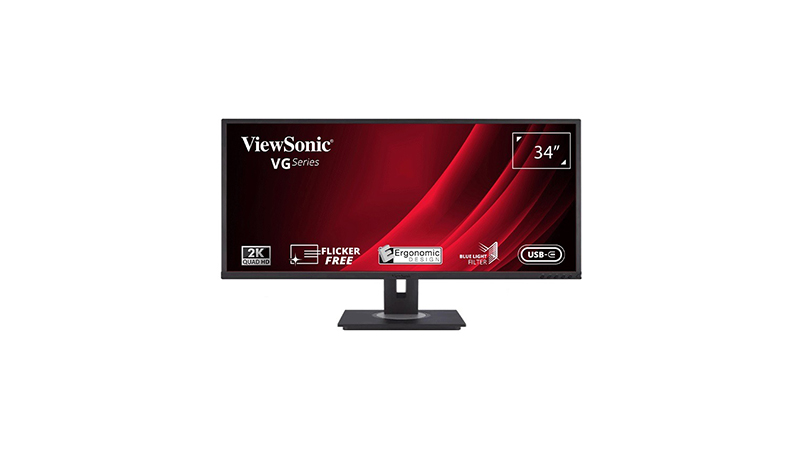 Màn hình Viewsonic VG3456 34 inch 2K VA 60Hz ( HDMI, Displayport,USB Type C )