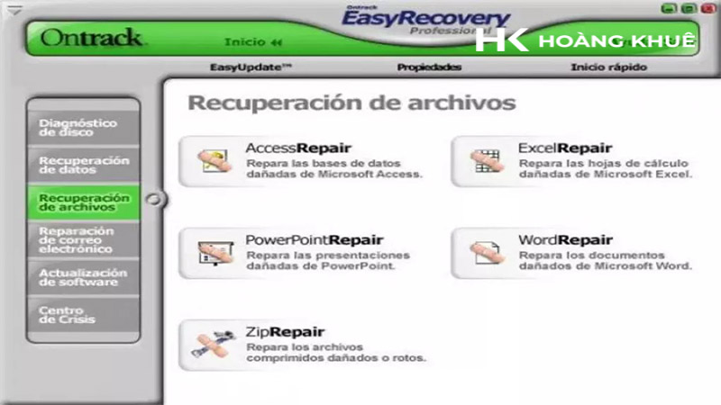 OnTrack EasyRecovery là một công cụ mạnh mẽ và hiệu quả để bạn khôi phục dữ liệu đã mất một cách an toàn và hiệu quả từ nhiều nguồn lưu trữ khác nhau.