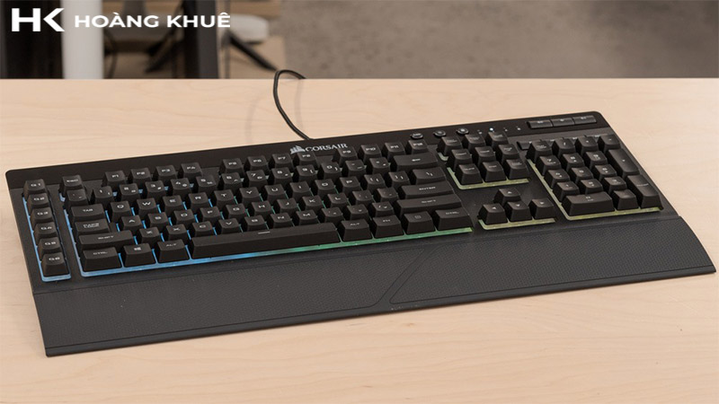 Hình ảnh bàn phím giả cơ Corsair K55 RGB