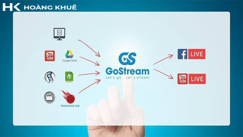 GoStream phần mềm livestream chuyên nghiệp