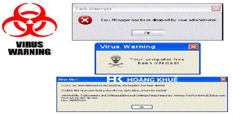Ở trên là 11 dấu hiệu cho thấy máy tính của bạn đã bị nhiễm virus