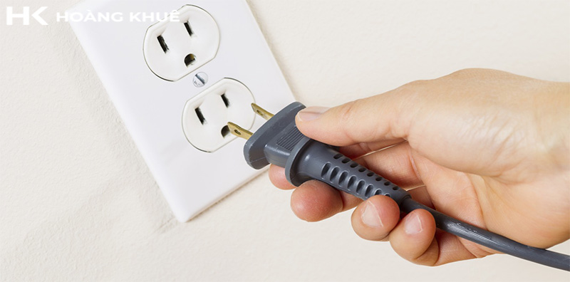 Hãy kiểm tra tính ổn định nguồn điện nhà bạn có thể tắt bớt những thiết bị không sử dụng