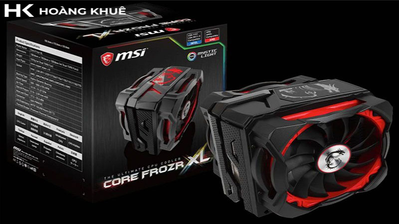 Hình ảnh tản nhiệt khí CPU MSI Core Frozr XL