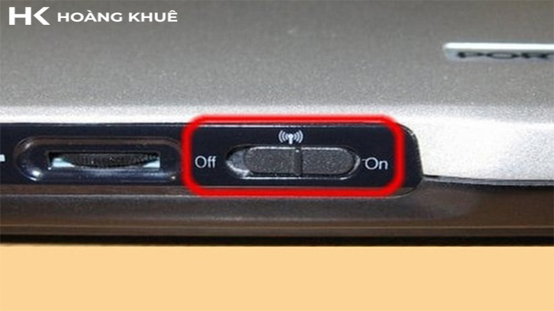 Phím cứng để bật tắt Wifi trên máy tính Dell