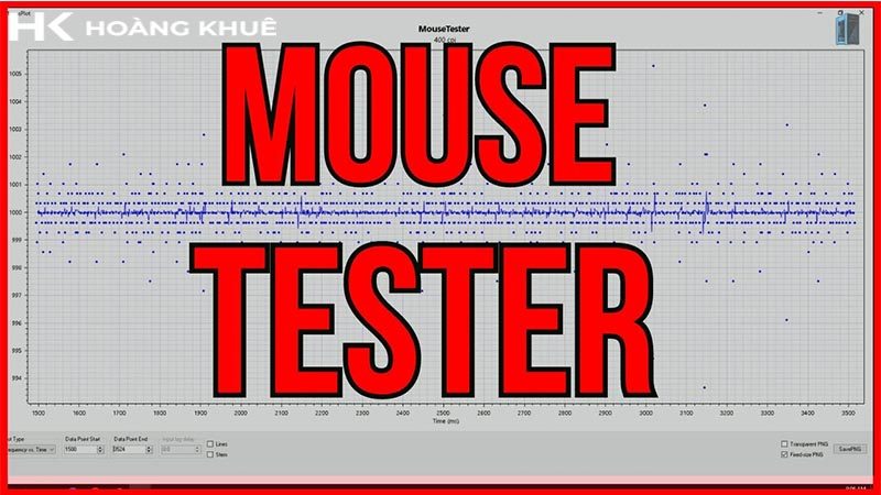 Phần mềm Mouse Tester