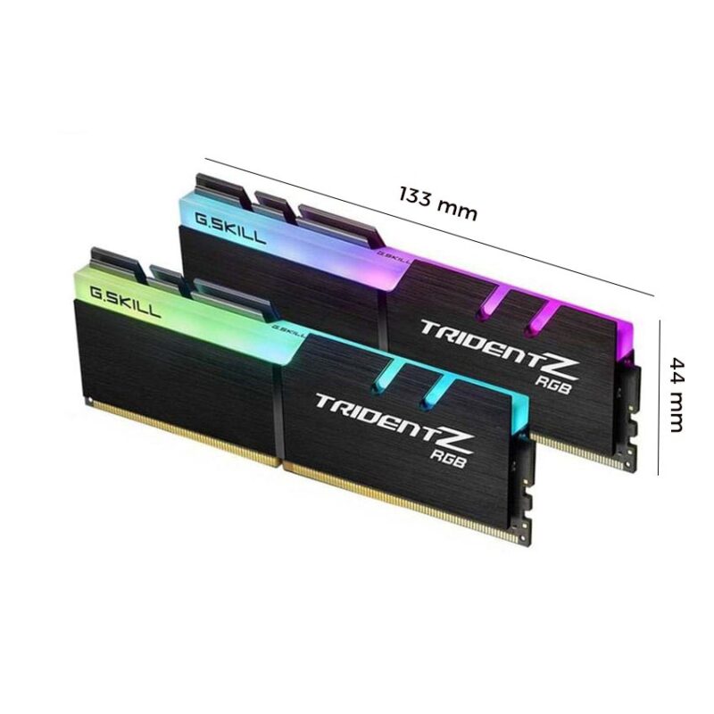 Ram DDR4 32Gb (16Gb x2) Buss 3200 G.Skill Trident Z RGB F4-3200C16D-32GTZR